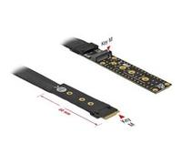 DeLock Carte d'adaptation M.2 clé M NVMe avec câble 20 cm