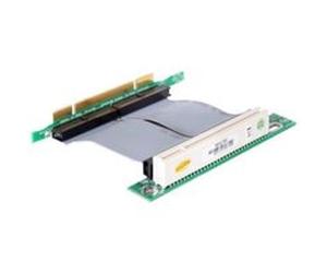 Delock Riser card PCI 32 Bit with flexible cable left insertion - Carte fille G