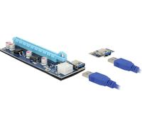 DELOCK Riser Card PCI Express x1 > x16 mit 60cm Kabel