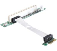 DELOCK Riser Card PCIe x1 -> PCI 32bit 5v flexibles Kabel
