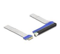 DeLOCK Carte adaptatrice PCI Express x1 mâle vers x16 prise avec câble de 20 cm