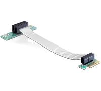 DELOCK Riser Card PCIe x1 -> x1 13cm fexibles Kabel