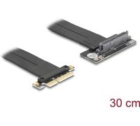 Delock Riser Karte PCI Express 3.0 x4 Stecker zu U.2 SFF-8639 SSD Slot 90° gewinkelt mit (81506)