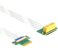 DELOCK Riser Karte PCI Express x1 St. zu 1 Slot FPC Kab.30cm