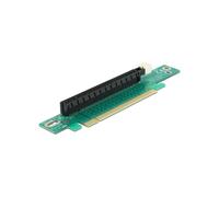 DeLOCK Riser PCIe x16 Interne 89105 : Carte d'extension PCIe vers PCIe, format 1U, pour plateforme PC, connectivité filaire, Plug and Play.
