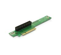 DeLOCK Riser PCIe x8 vers PCIe Interne, Format 1U, pour PC - Interface PCIe, Connectivité Filaire, Plug & Play - Référence 89104