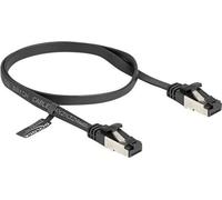 DELOCK RJ45 Flachb.Patchkabel SteckerzuStecker Cat.8.1 0,5m