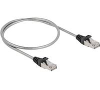 DELOCK RJ45 Kabel Cat.6A U/FTP mit Metallmantel 0,5 m