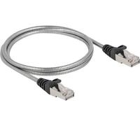 DELOCK RJ45 Kabel Cat.6A U/FTP mit Metallmantel 1 m