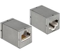 Delock - Coupleur réseau - RJ-45 (F) pour RJ-45 (F) - FTP - CAT 6 G