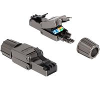DELOCK RJ45 Stecker Cat.8.1 STP werkzeugfrei