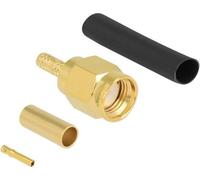 DELOCK RP-SMA Stecker zum Crimpen RG-174/RG-316 Schrumpfschl