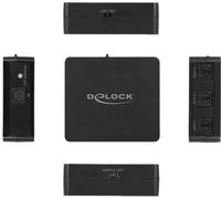 DELOCK S/PDIF TOSLINK Splitter 1 In 3 Out USB Stromversorg.