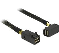 DELOCK SAS Kabel Mini SAS HD -> Mini SAS HD 0.50m gewinkelt