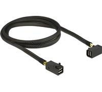 DELOCK SAS Kabel Mini SAS HD -> Mini SAS HD 90° St/St 1.00m