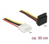 Delock Sata 15 Pin Bu4 Pin Molex St Metall 30 Cm
