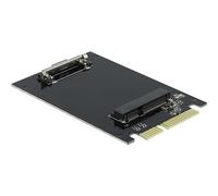 DeLOCK SATA 22 pin Male to mSATA Slot Carte et Adaptateur d'interfaces Interne