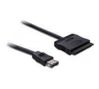 DELOCK SATA-Kabel SATA 22pin -> eSATApd St/St 0.50m