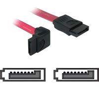 DELOCK SATA-Kabel SATA -> SATA up St/St 0.30m rot