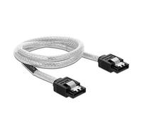 DeLOCK - SATA-Kabel - Serial ATA 150/300/600 - SATA (R) bis SATA (R) - 50cm - durchsichtig (85342)