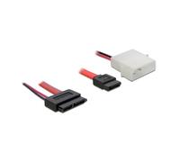 DeLOCK SATA Slimline ALL-in-One cable - SATA-Kabel - 30 cm mit der MPN 84390