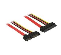DeLOCK - SATA-Verlängerungskabel - Serial ATA 150/300/600 - SATA Combo (M) bis SATA Combo (W) - 30 cm (83803)