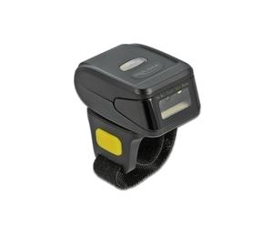 DeLOCK Scanner Annulaire Code-barres 1D/2D CMOS 1280x800, Bluetooth 4.1, 2.4GHz, USB 2.0, Mémoire 16Mo, Batterie 380mAh, Lecture 100/s