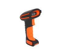DeLOCK Scanner Code-barres 1D/2D CMOS 1280x800 Bluetooth 4.1 & 2.4GHz, Portée 150m, USB, Batterie 1800mAh, Mémoire 16Mo, Noir/Orange
