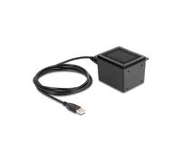 DeLOCK Scanner Code-Barres 1D/2D USB Filaire Stationnaire 90600 - CMOS 752x480, Lecture 60/s, RJ-50, Câble 1.5m, Code 128/39/EAN/QR