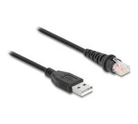 DeLock Scanner de codes à barres, câble, USB, droit, 2,0 m G
