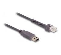 DELOCK 90599 - Scanner de codes à barres, câble, USB, droit, 2,0 m