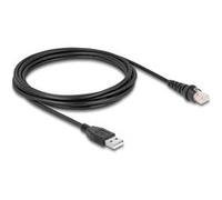 DeLock Scanner de codes à barres, câble, USB, droit, 3,0 m G
