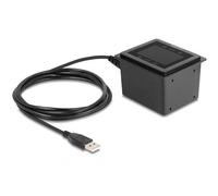 Delock Scanner de codes-barres USB 1D & 2D filaire pour montage stationnaire - Version allemande