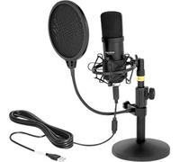 DeLock Set de Microphone Condensateur USB