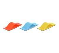 DeLOCK - Set Kabelmarker-Clips - Blau, Gelb, Rot (18340)
