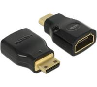 Delock Simpletek 65665 HDMI Adaptateur [1x Mini HDMI™ - 1x HDMI femelle] noir