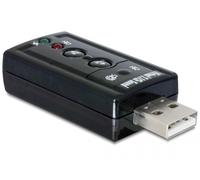 DELOCK Sound Adapter extern USB2.0 Virtual 7.1 24Bit 96kHz