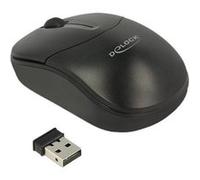 DELOCK 12494 - Souris sans fil - noire