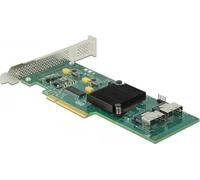 DeLock Carte SATA PCI Express x8 8 ports avec câble de connexion