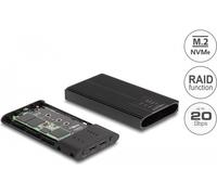 Delock - Speichergehäuse - M.2 Nvme Carte / Pcie ( Nvme ) - Raid Jbod , Raid 0