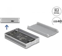 Delock - Speichergehäuse - M.2 Nvme Carte - Thunderbolt 3, Thunderbolt 4, U