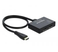 Delock Split. Hdmi St2x Hdmi Bu 4k 60hz