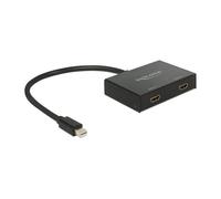 DeLOCK Répartiteur vidéo 87696 Mini DisplayPort 2x HDMI