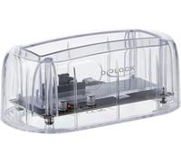 DeLOCK Boîtier de disques 64089 – Transparent – HDD/SSD 2.5/3.5"