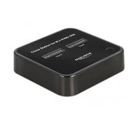 DELOCK Station d'accueil M.2 2x M.2 NVMe PCIe SSD Fonction de clonage