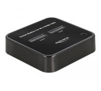 DeLOCK Station d'accueil M.2 pour 2 x SSD M.2 NVMe PCIe avec fonction de clonage