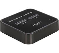 DELOCK Station d'accueil M.2 pour 2xM.2 SATA SSD avec clonage