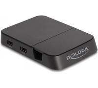 DELOCK Station d'accueil pour smartphone 4K avec support intégré.