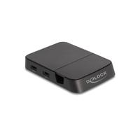 DeLOCK Station d'accueil smartphone 4K - USB Type-C, HDMI, USB 3.2 Gen 1, Lecteur SD/MicroSD - Compatible Android/Windows - 88018