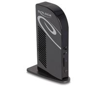 DeLOCK Station d'accueil USB Type-C Triple Display avec DisplayLink 4K / USB Hub / LAN / SD / Audio / PD 96 W